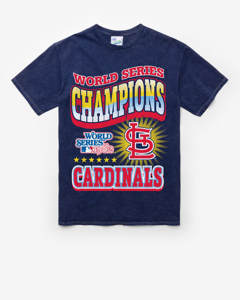 ST. LOUIS CARDINALS COOPERSTOWN WORLD SERIES LOCKER VINTAGE '47 TUBULAR TEE