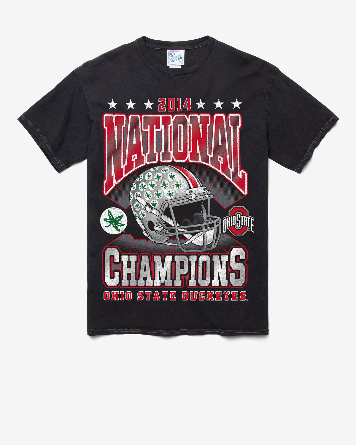 OHIO STATE BUCKEYES H-CHAMPS LOCKER VINTAGE '47 TUBULAR TEE