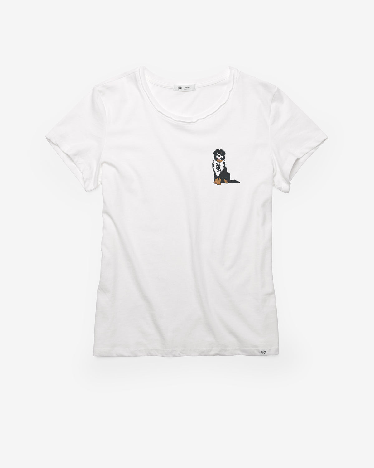 BERNESE MOUNTAIN DOG IMPRINT LC '47 FRANKIE TEE WOMENS