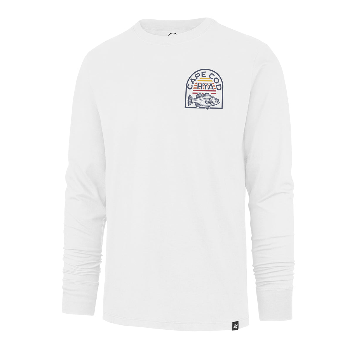 CAPE COD DESTINATION BACKER '47 FRANKLIN LONG SLEEVE TEE