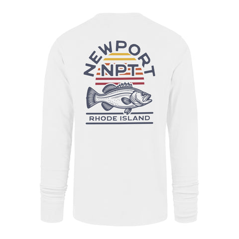NEWPORT DESTINATION BACKER '47 FRANKLIN LONG SLEEVE TEE
