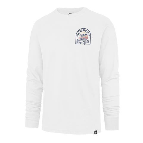 NEWPORT DESTINATION BACKER '47 FRANKLIN LONG SLEEVE TEE