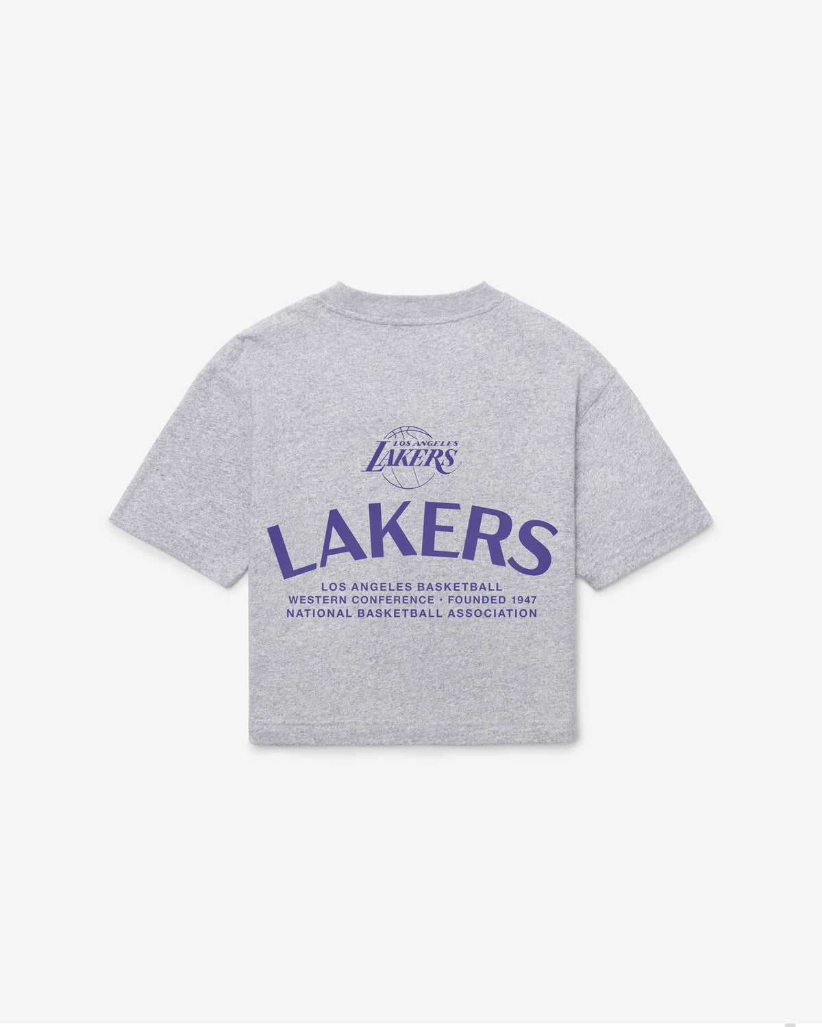 LOS ANGELES LAKERS HADRIAN '47 FOUNDATION CROP TEE WOMENS