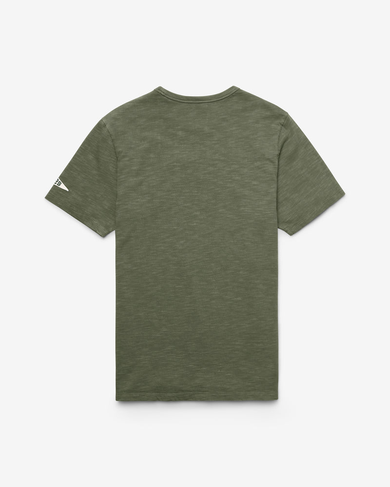 MIAMI HURRICANES VINTAGE SEYMOORE WELL WORN '47 HEAVY SLUB TEE