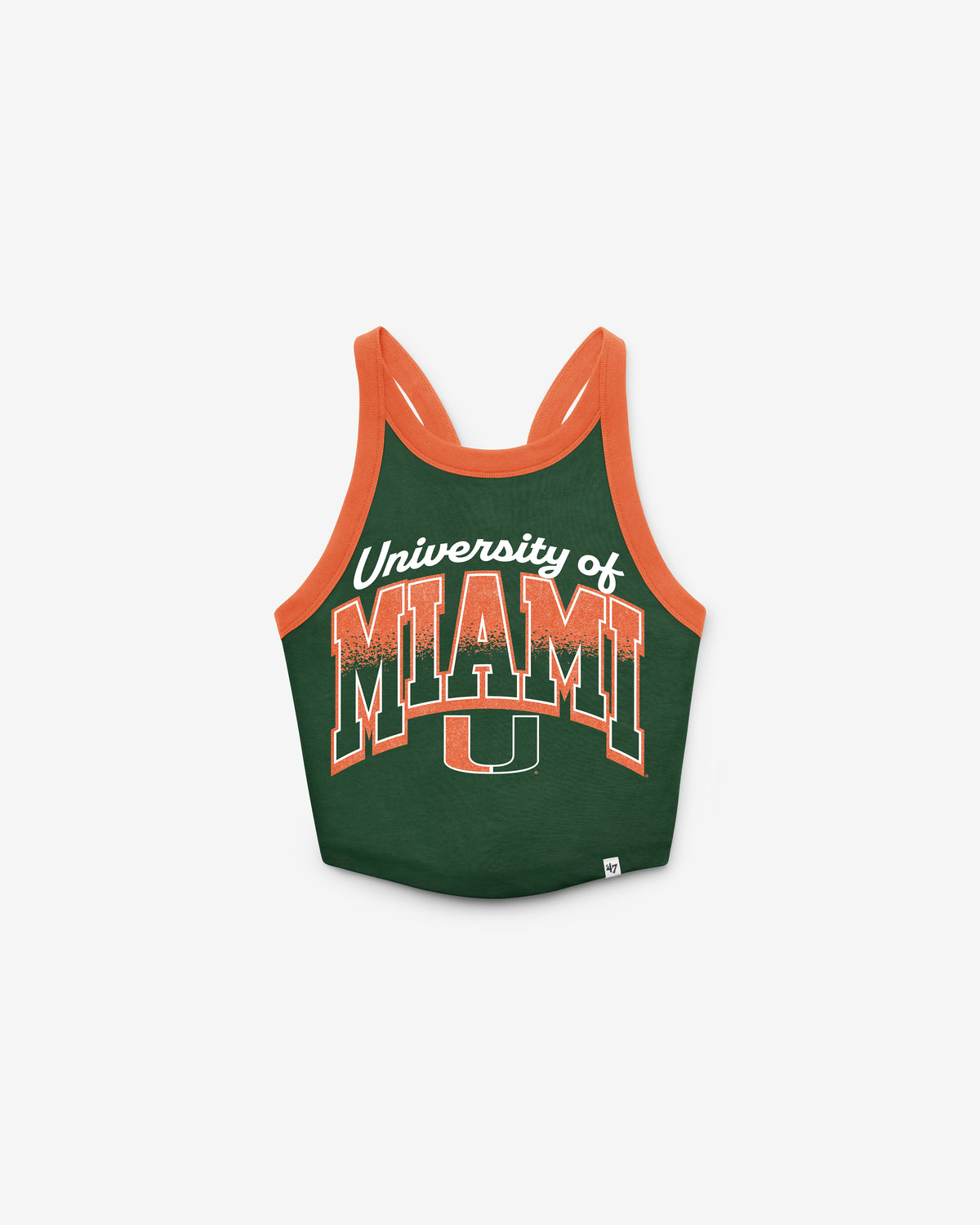 MIAMI HURRICANES SHIMMER SHADOW '47 WOMEN'S SPORTY TANK