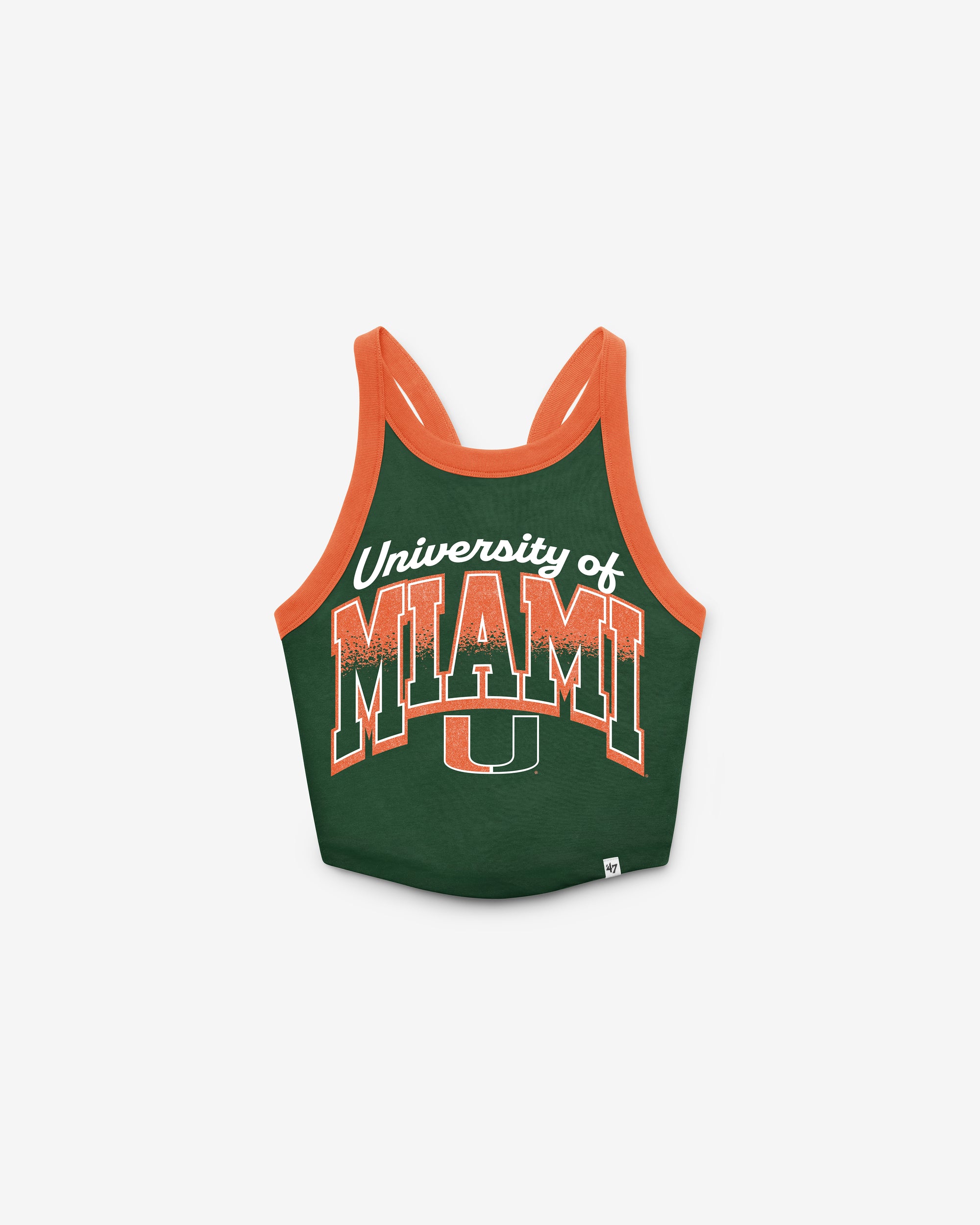MIAMI HURRICANES SHIMMER SHADOW '47 WOMEN'S SPORTY TANK