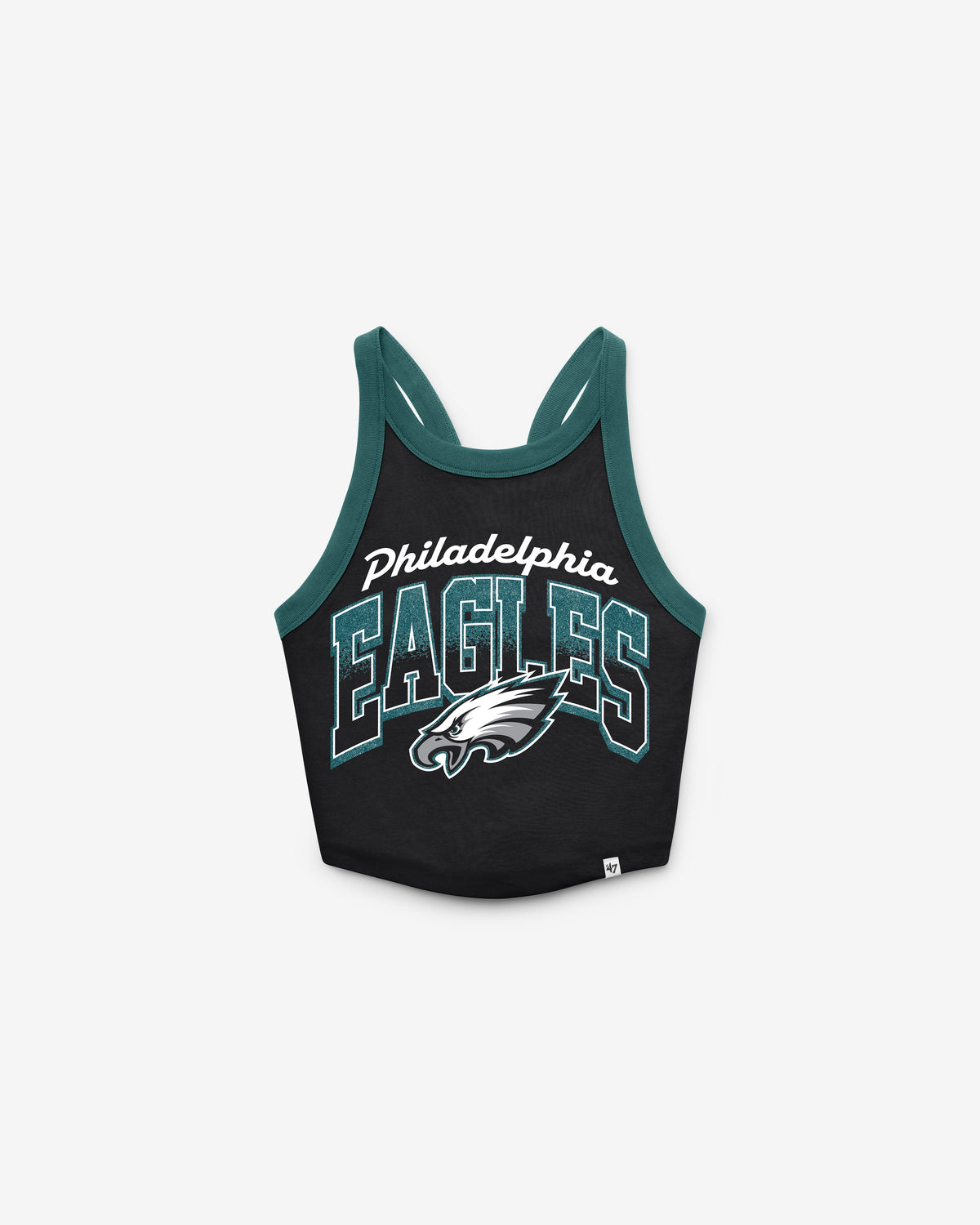 PHILADELPHIA EAGLES SHIMMER SHADOW '47 WOMEN'S SPORTY TANK