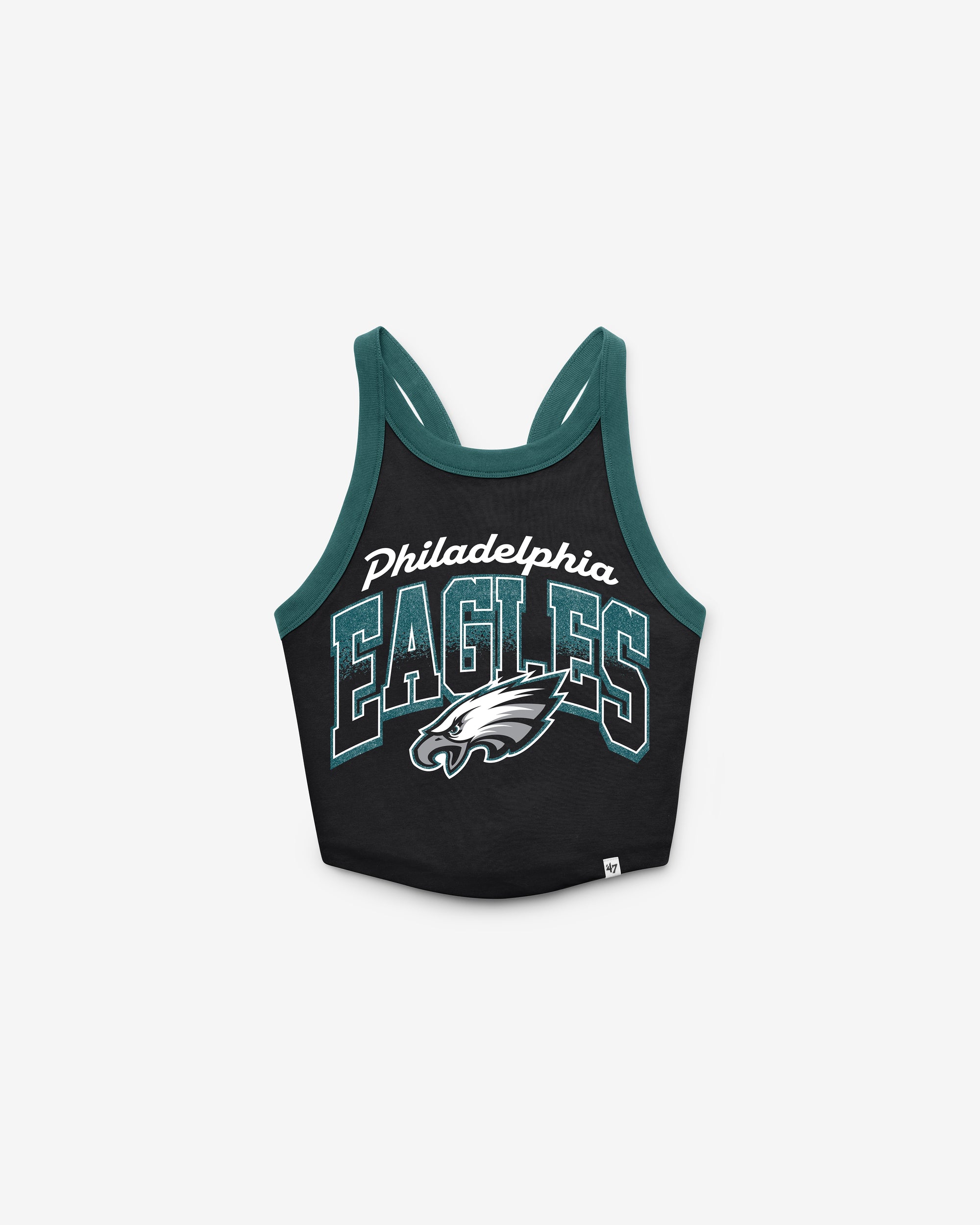 PHILADELPHIA EAGLES SHIMMER SHADOW '47 WOMEN'S SPORTY TANK