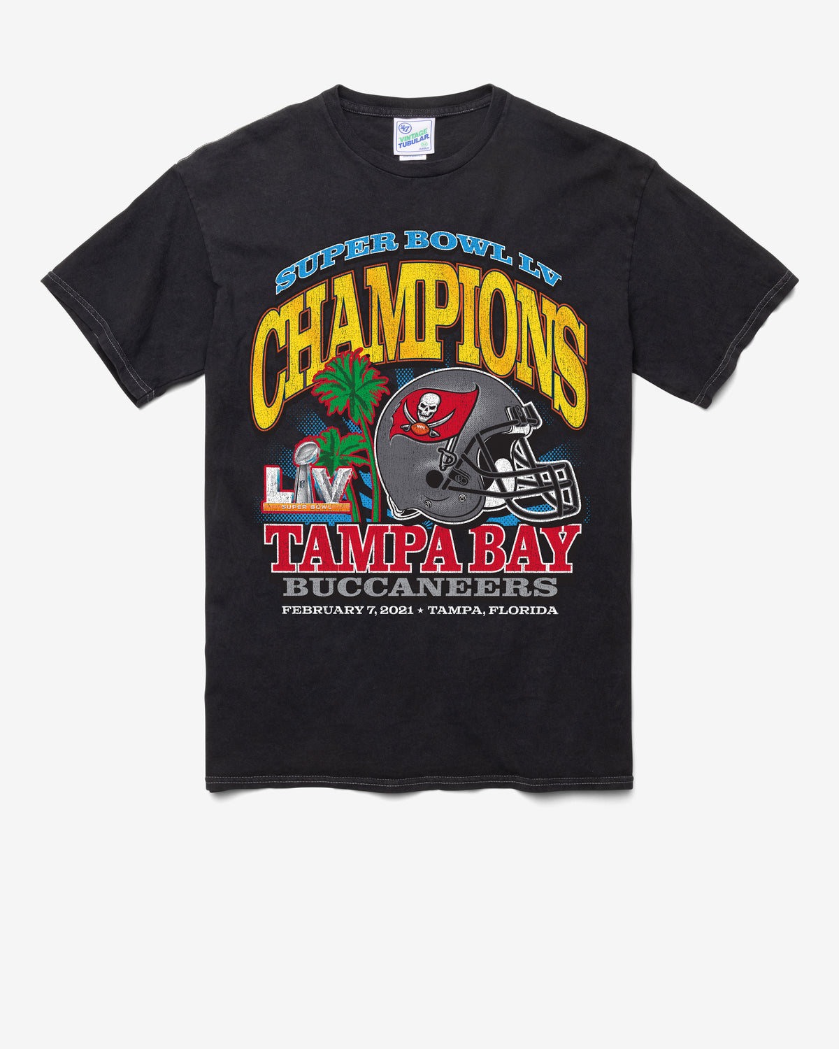 TAMPA BAY BUCCANEERS LOCKER VINTAGE '47 TUBULAR TEE