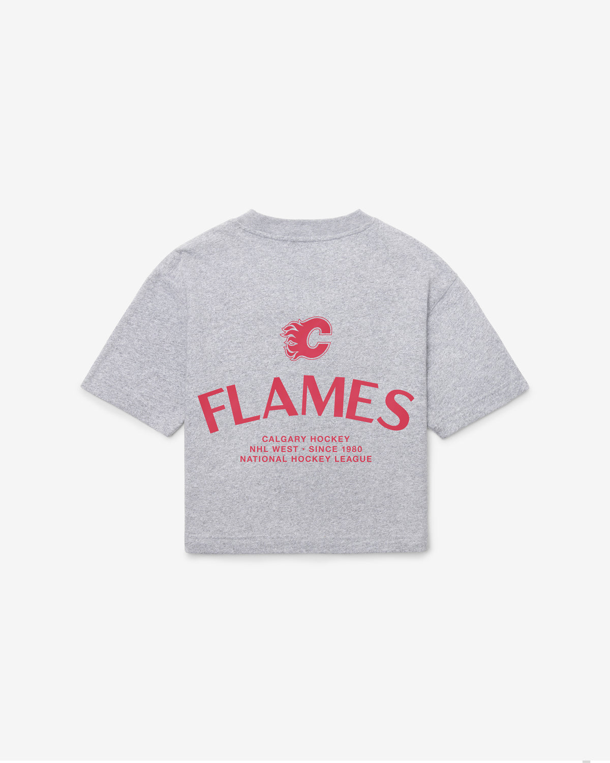 CALGARY FLAMES HADRIAN '47 FOUNDATION CROP TEE WOMENS