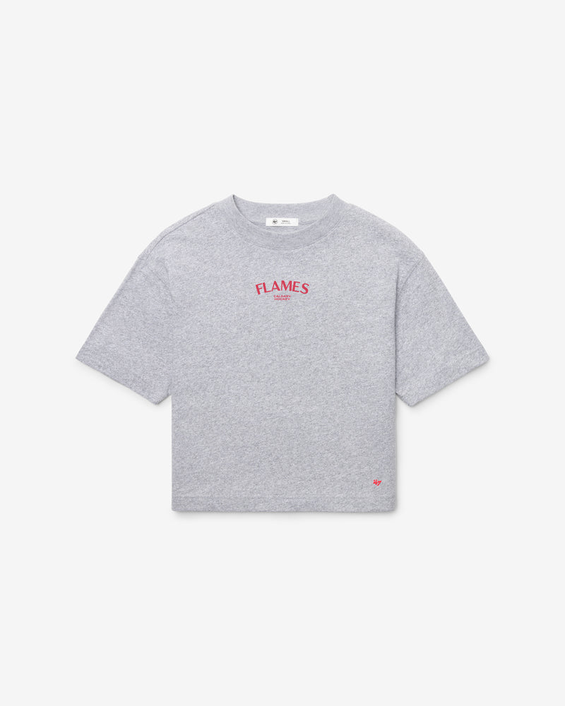 CALGARY FLAMES HADRIAN '47 FOUNDATION CROP TEE WOMENS