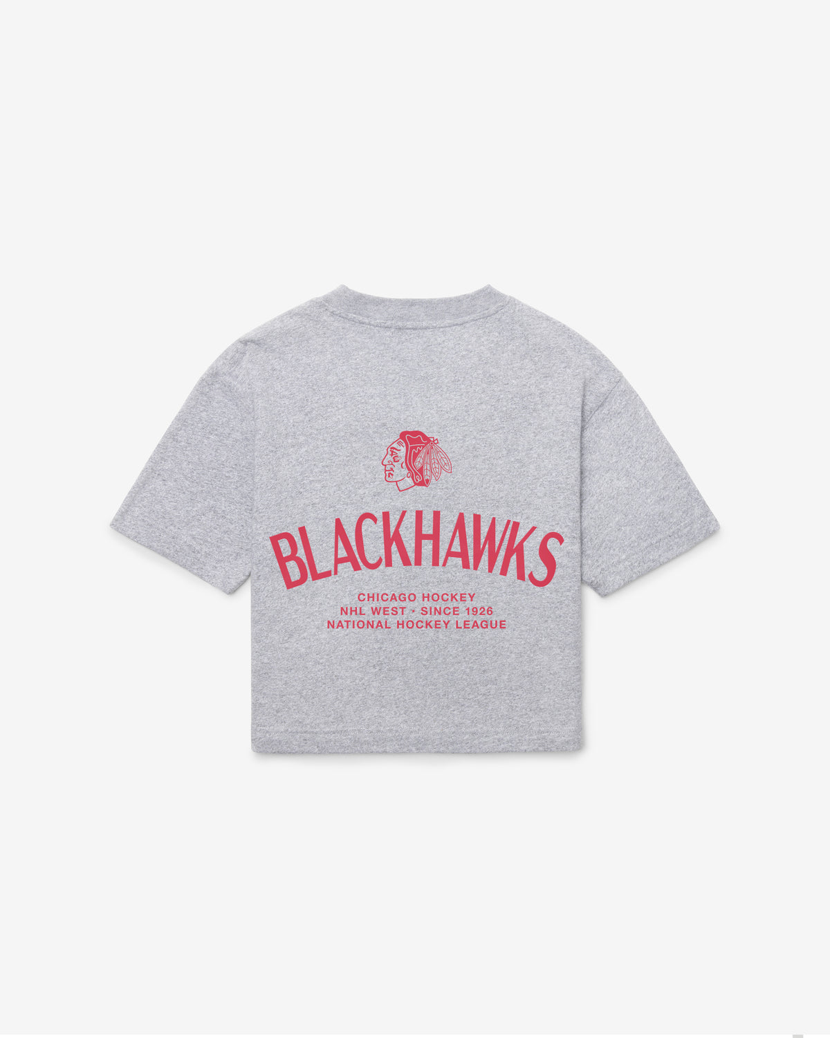 CHICAGO BLACKHAWKS HADRIAN '47 FOUNDATION CROP TEE WOMENS