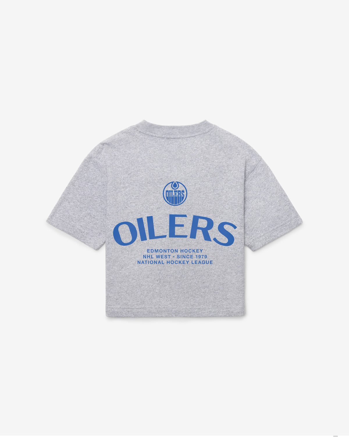 EDMONTON OILERS HADRIAN '47 FOUNDATION CROP TEE WOMENS