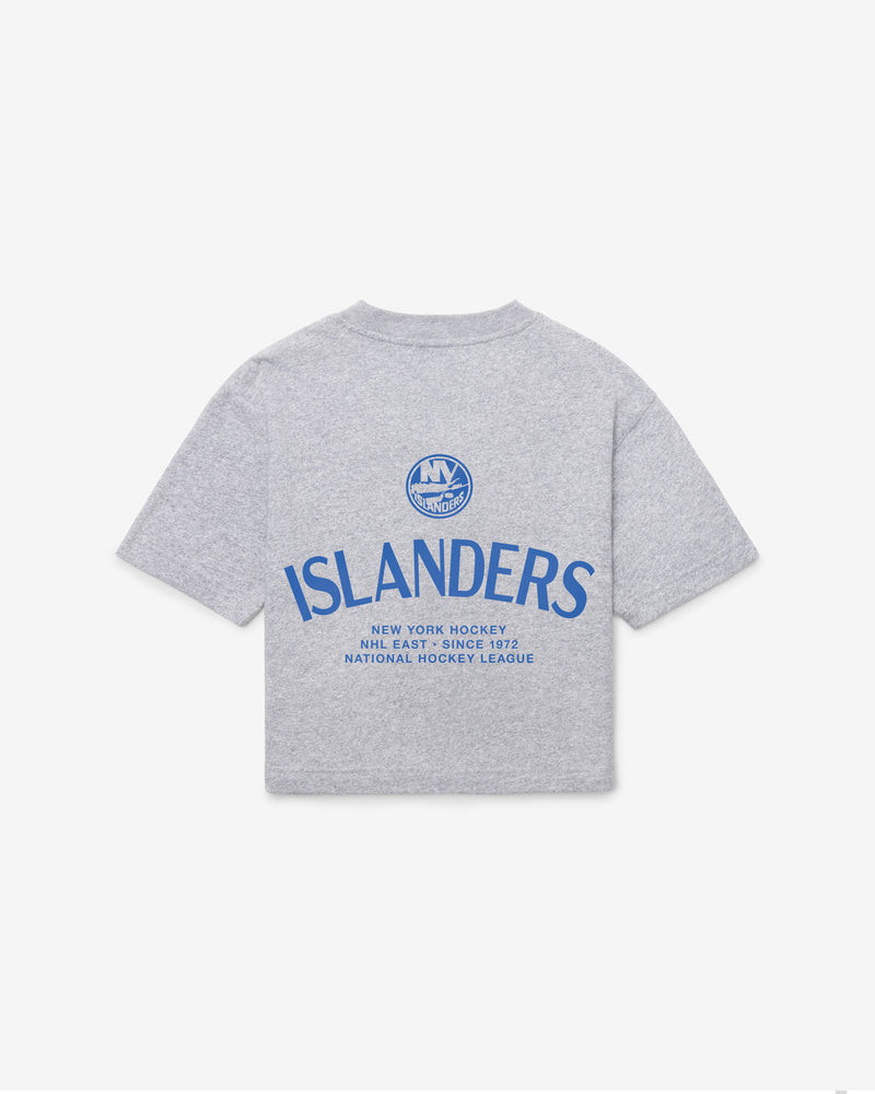 NEW YORK ISLANDERS HADRIAN '47 FOUNDATION CROP TEE WOMENS