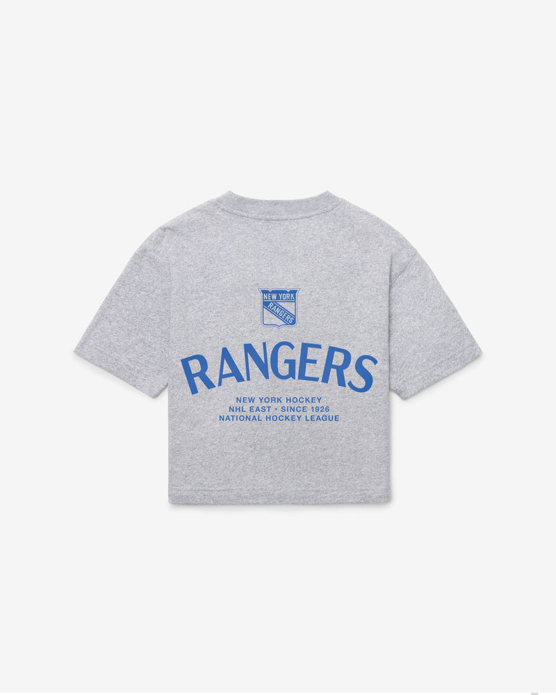 NEW YORK RANGERS HADRIAN '47 FOUNDATION CROP TEE WOMENS