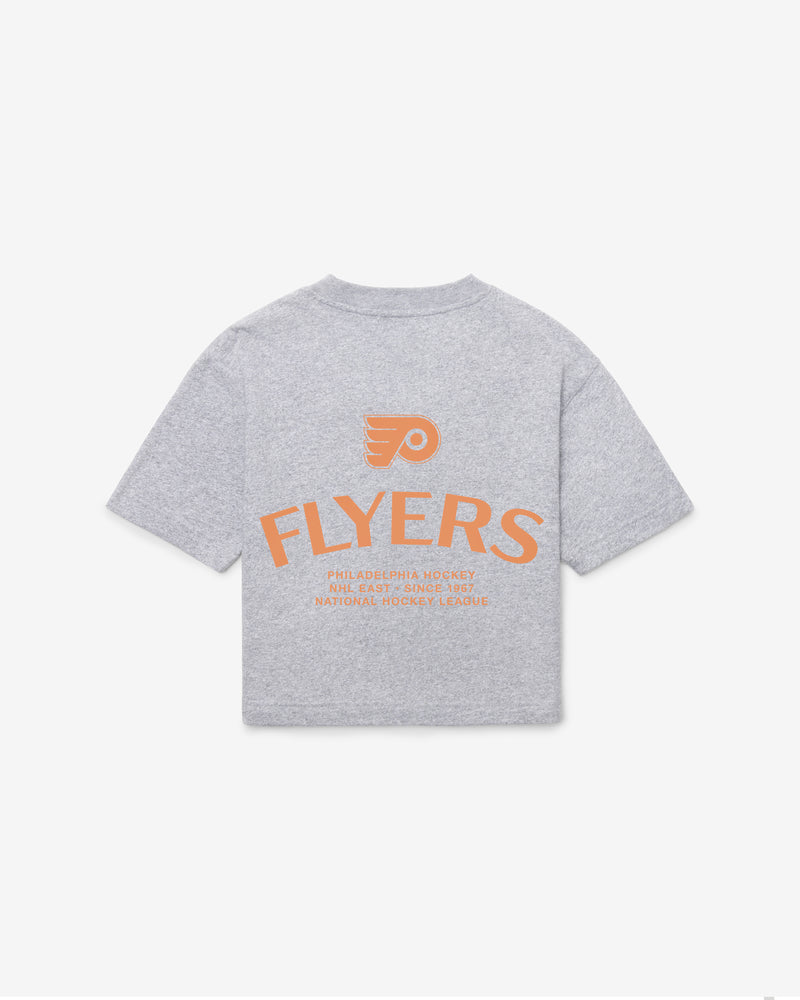 PHILADELPHIA FLYERS HADRIAN '47 FOUNDATION CROP TEE WOMENS