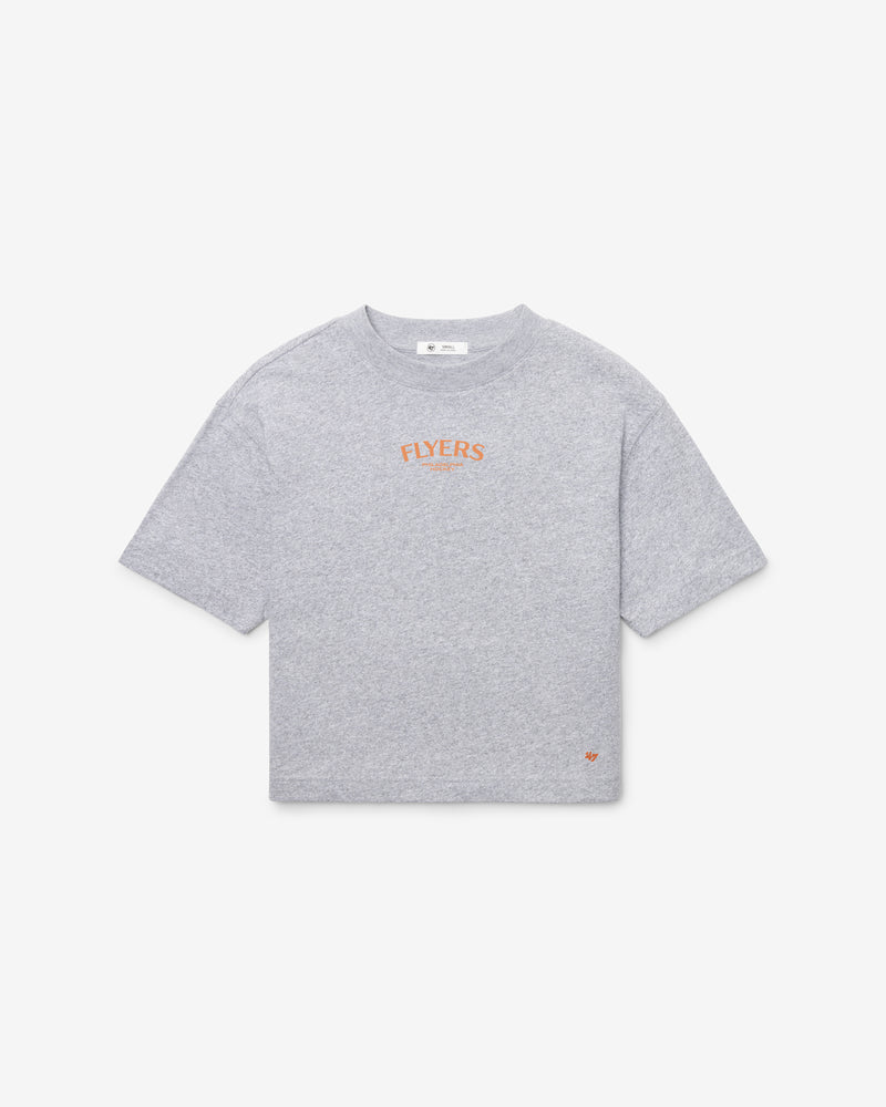PHILADELPHIA FLYERS HADRIAN '47 FOUNDATION CROP TEE WOMENS