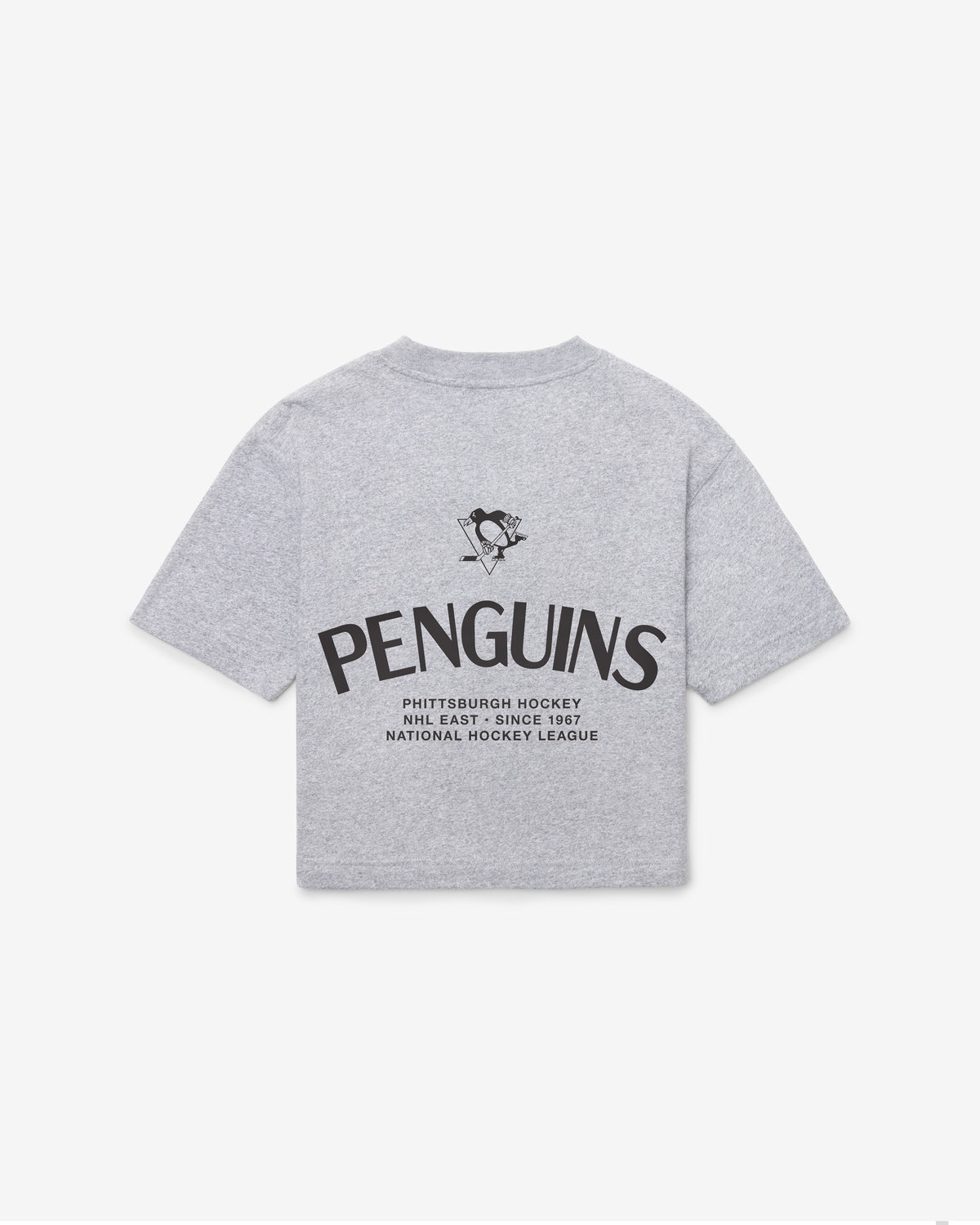 PITTSBURGH PENGUINS HADRIAN '47 FOUNDATION CROP TEE WOMENS