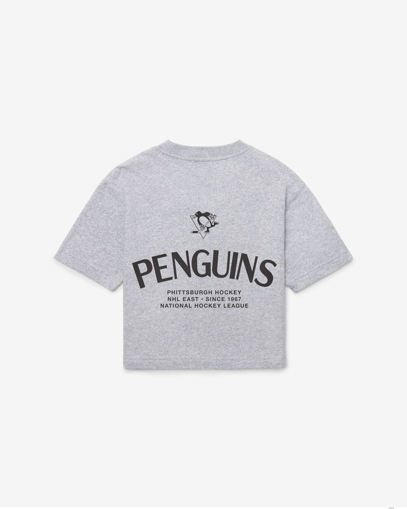 PITTSBURGH PENGUINS HADRIAN '47 FOUNDATION CROP TEE WOMENS