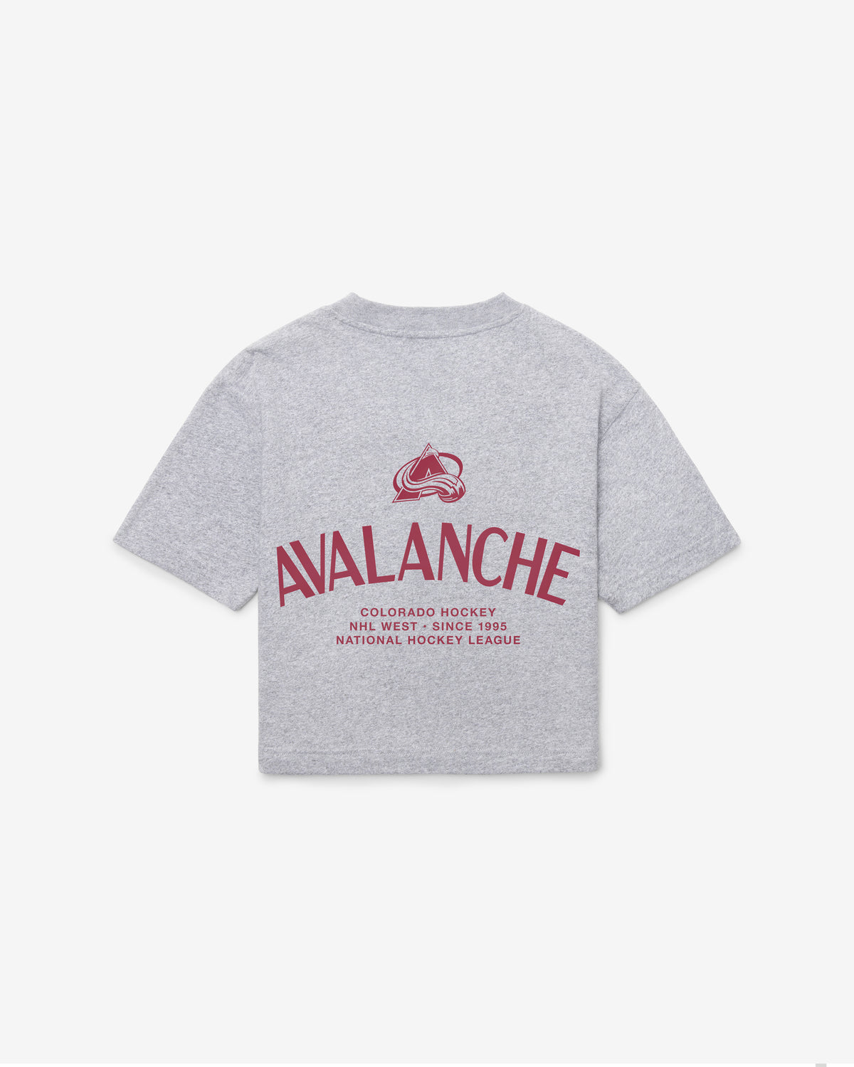 COLORADO AVALANCHE HADRIAN '47 FOUNDATION CROP TEE WOMENS