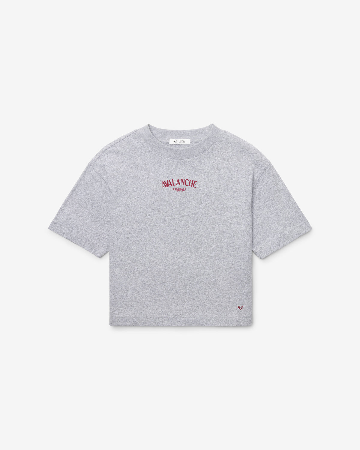 COLORADO AVALANCHE HADRIAN '47 FOUNDATION CROP TEE WOMENS