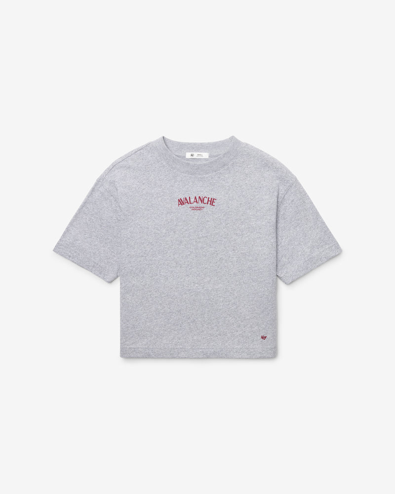 COLORADO AVALANCHE HADRIAN '47 FOUNDATION CROP TEE WOMENS