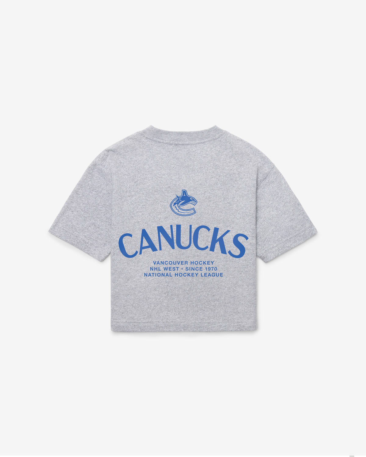 VANCOUVER CANUCKS HADRIAN '47 FOUNDATION CROP TEE WOMENS