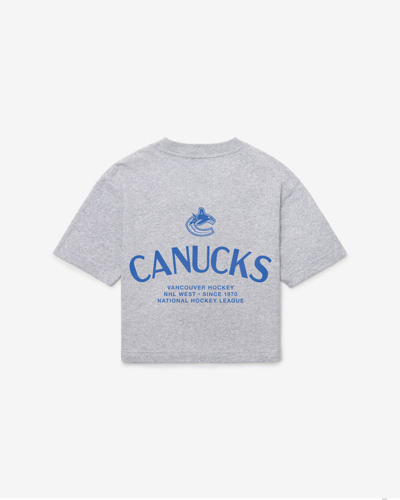 VANCOUVER CANUCKS HADRIAN '47 FOUNDATION CROP TEE WOMENS