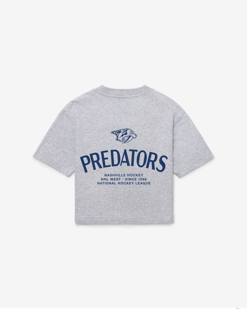 NASHVILLE PREDATORS HADRIAN '47 FOUNDATION CROP TEE WOMENS
