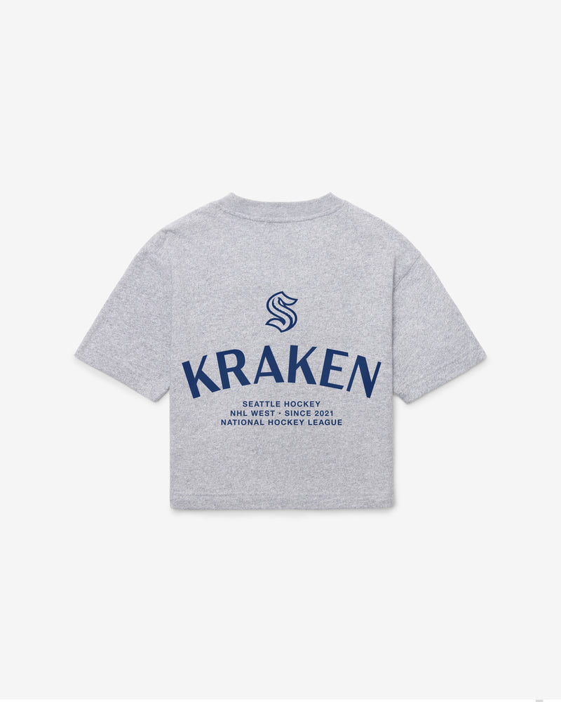 SEATTLE KRAKEN HADRIAN '47 FOUNDATION CROP TEE WOMENS