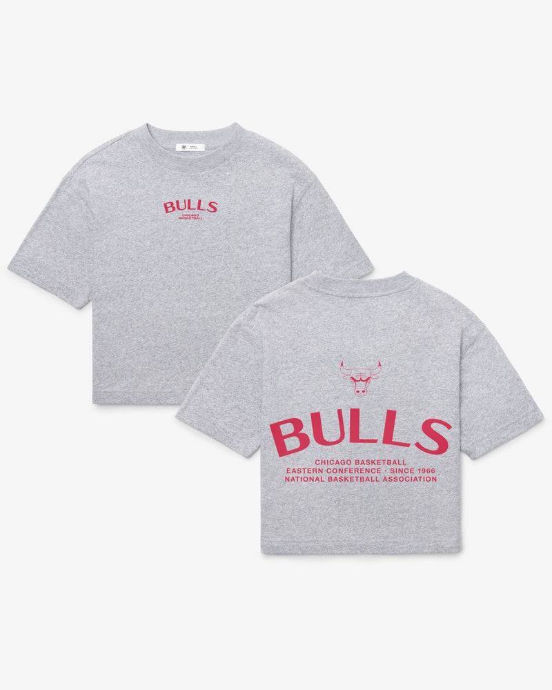 CHICAGO BULLS HADRIAN '47 FOUNDATION CROP TEE WOMENS