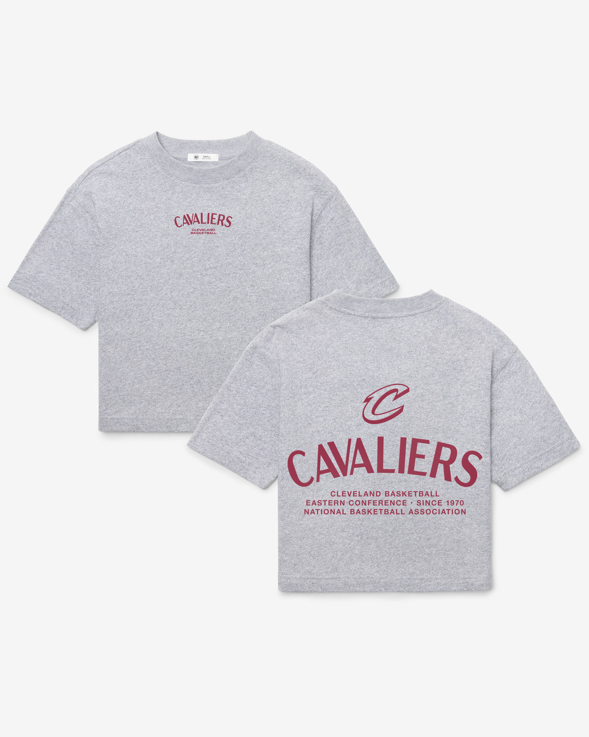 CLEVELAND CAVALIERS HADRIAN '47 FOUNDATION CROP TEE WOMENS