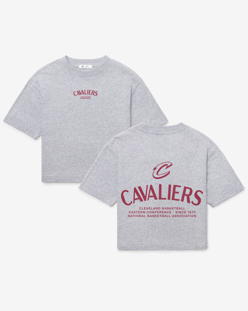 CLEVELAND CAVALIERS HADRIAN '47 FOUNDATION CROP TEE WOMENS