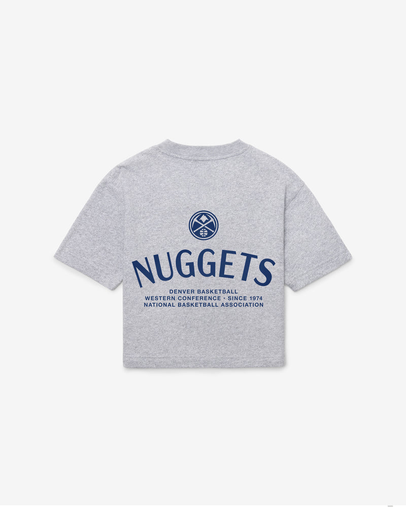 DENVER NUGGETS HADRIAN '47 FOUNDATION CROP TEE WOMENS