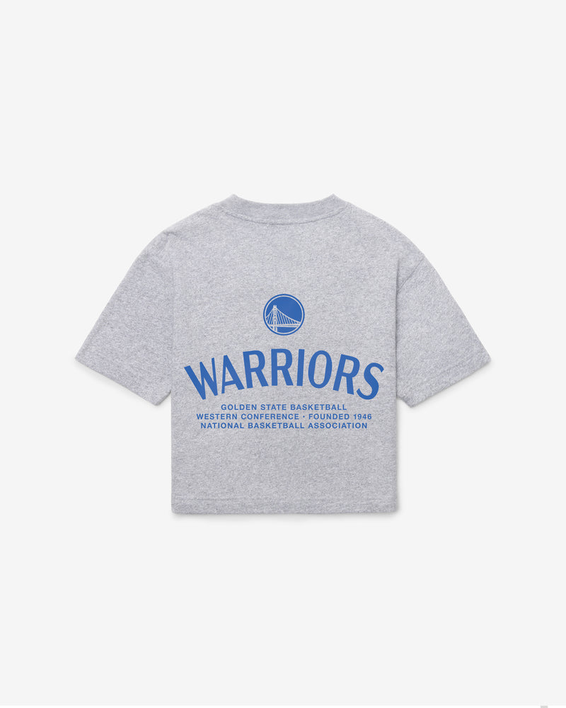 GOLDEN STATE WARRIORS HADRIAN '47 FOUNDATION CROP TEE WOMENS