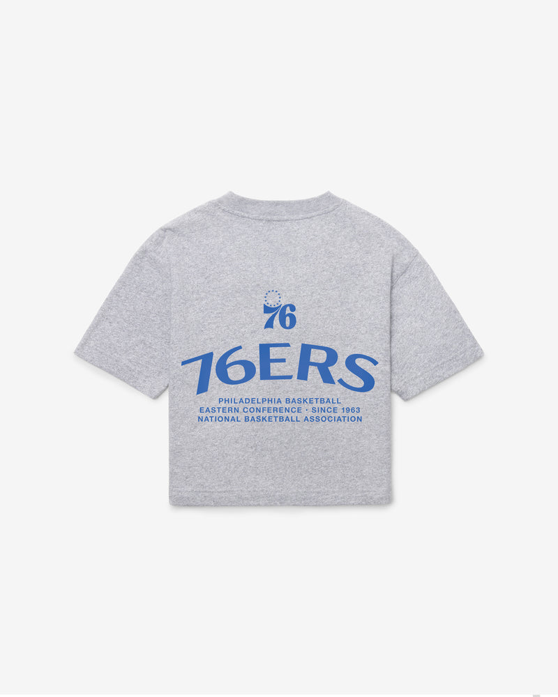 PHILADELPHIA 76ERS HADRIAN '47 FOUNDATION CROP TEE WOMENS