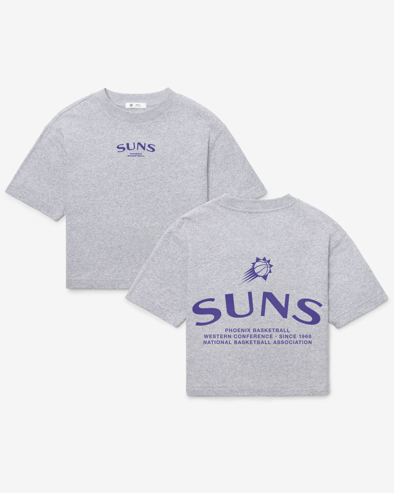 PHOENIX SUNS HADRIAN '47 FOUNDATION CROP TEE WOMENS