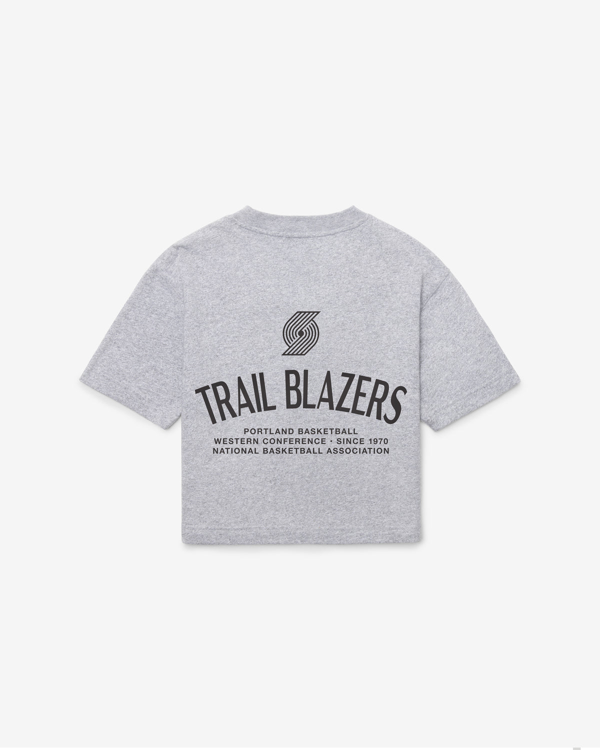PORTLAND TRAILBLAZERS HADRIAN '47 FOUNDATION CROP TEE WOMENS