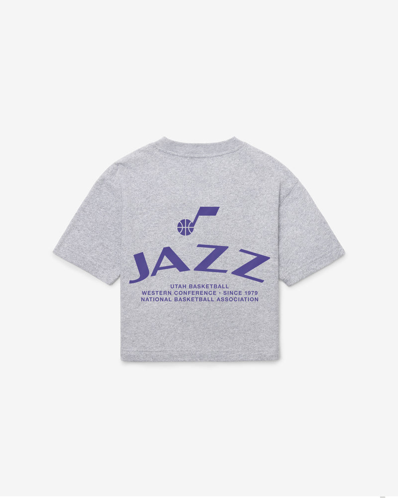 UTAH JAZZ HADRIAN '47 FOUNDATION CROP TEE WOMENS