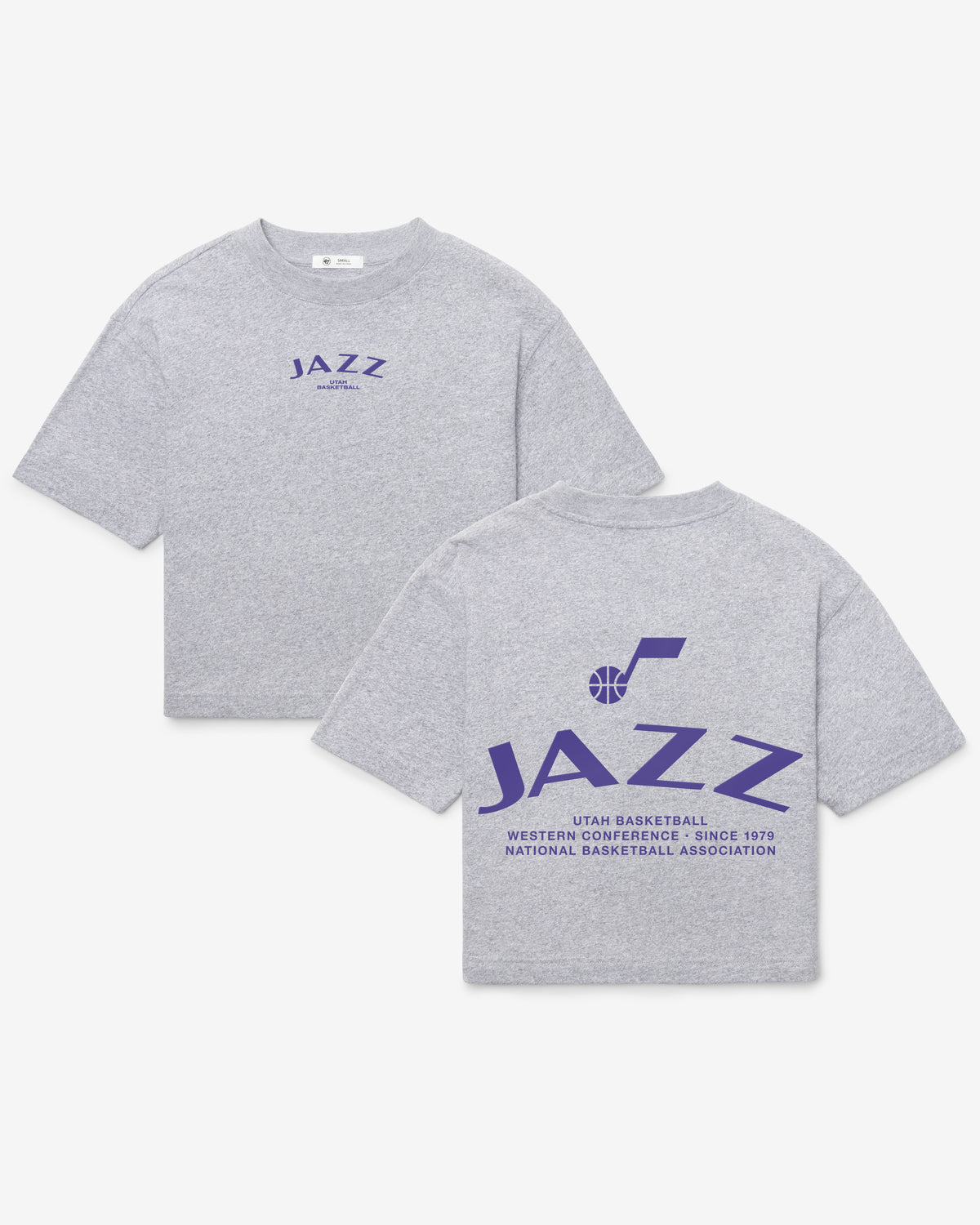 UTAH JAZZ HADRIAN '47 FOUNDATION CROP TEE WOMENS