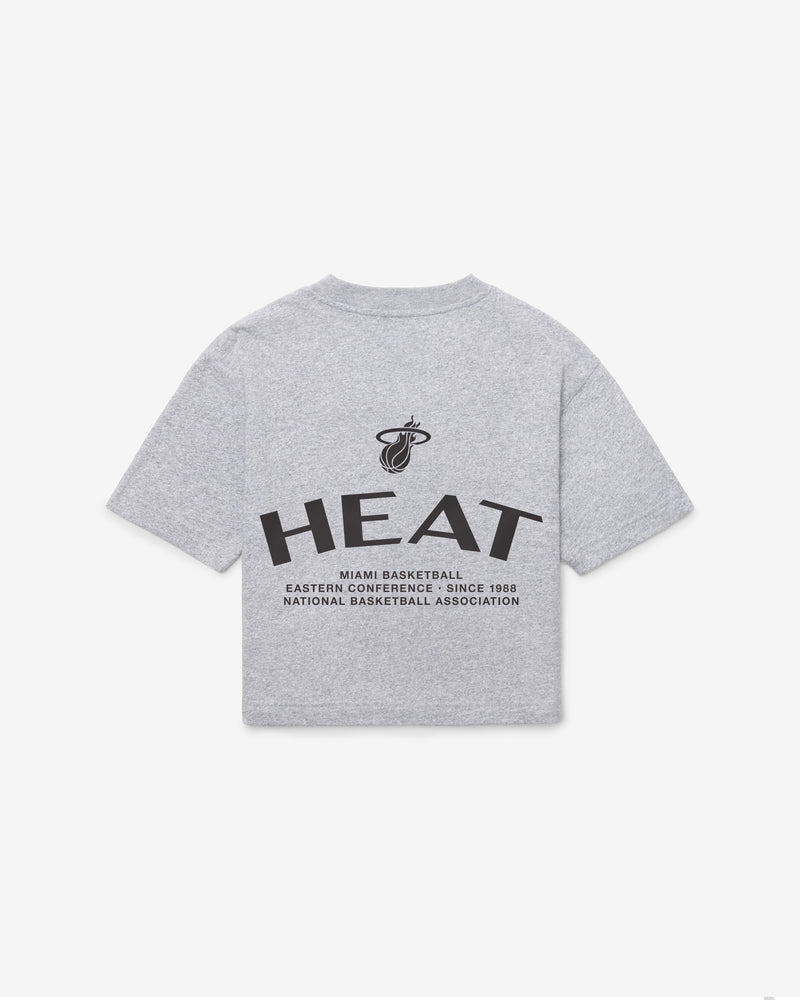 MIAMI HEAT HADRIAN '47 FOUNDATION CROP TEE WOMENS