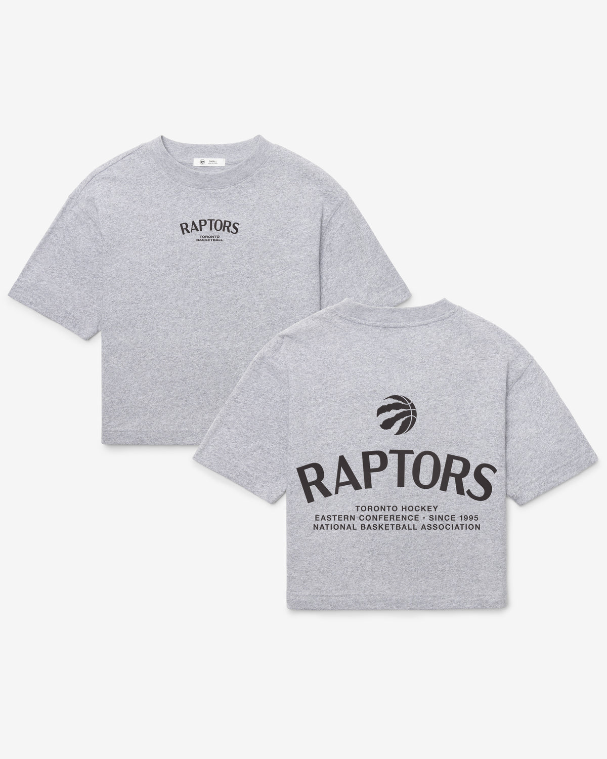 TORONTO RAPTORS HADRIAN '47 FOUNDATION CROP TEE WOMENS