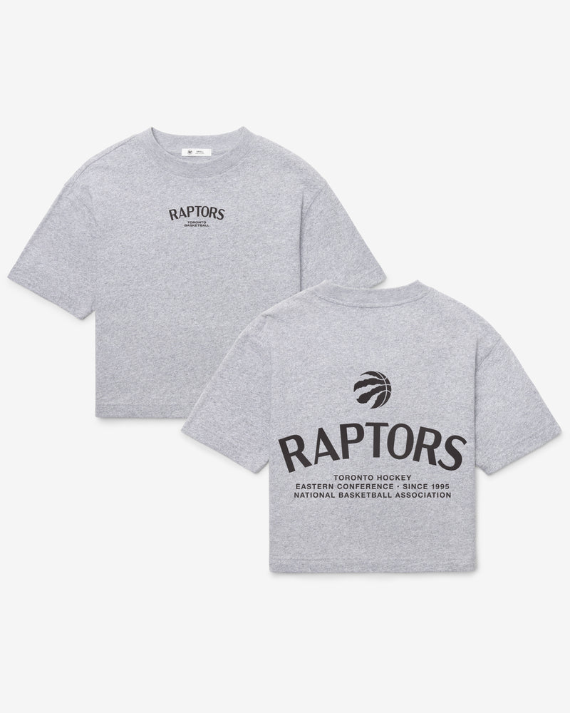 TORONTO RAPTORS HADRIAN '47 FOUNDATION CROP TEE WOMENS