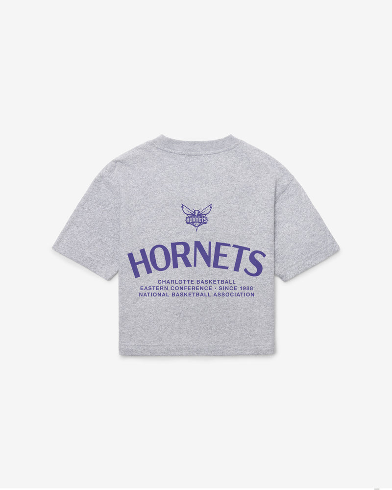 CHARLOTTE HORNETS HADRIAN '47 FOUNDATION CROP TEE WOMENS