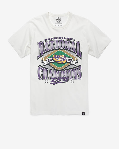 LOUISIANA STATE TIGERS LSU COLLEGE WORLD SERIES CHAMPS '47 FRANKLIN TEE