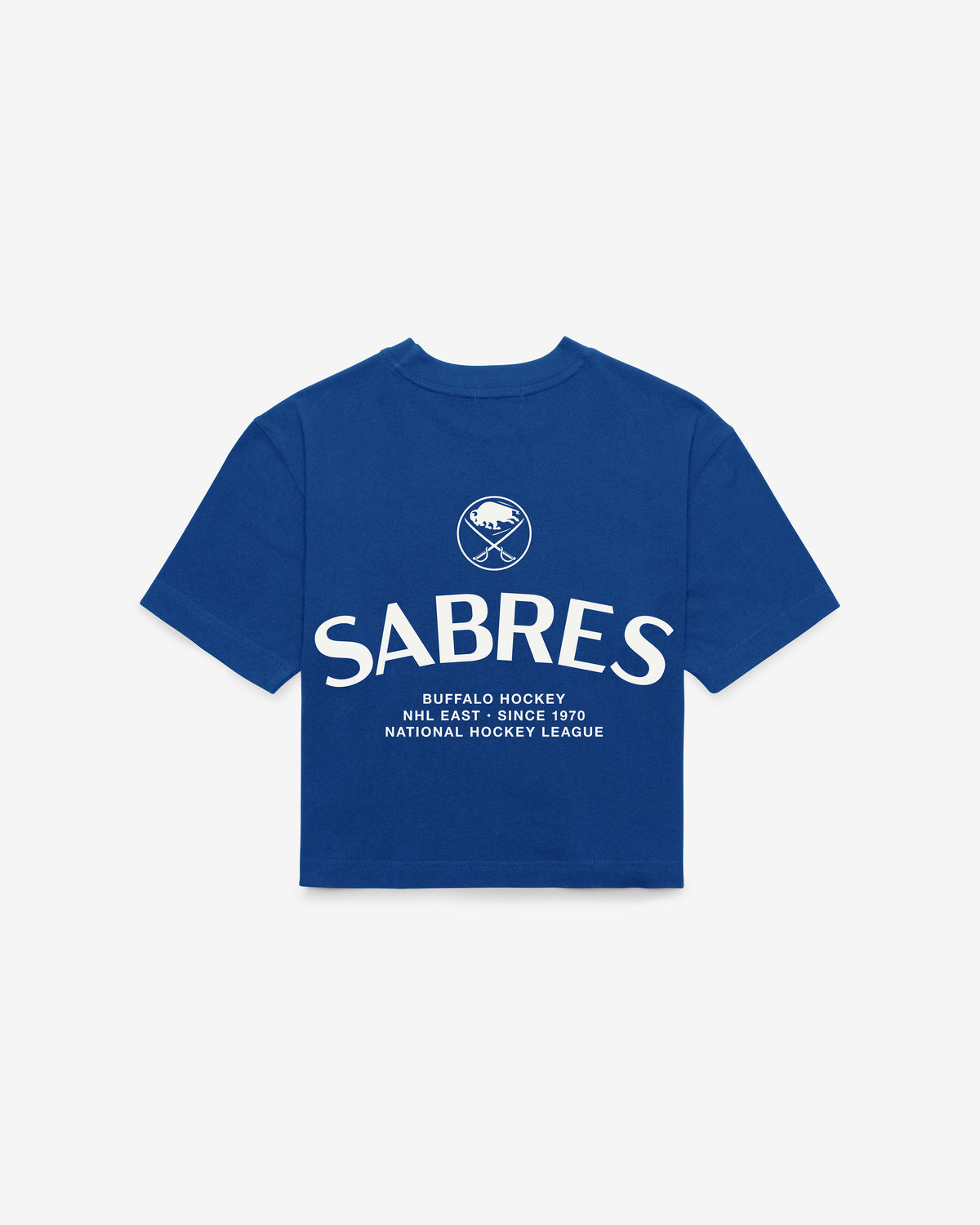 BUFFALO SABRES HADRIAN '47 FOUNDATION CROP TEE WOMENS
