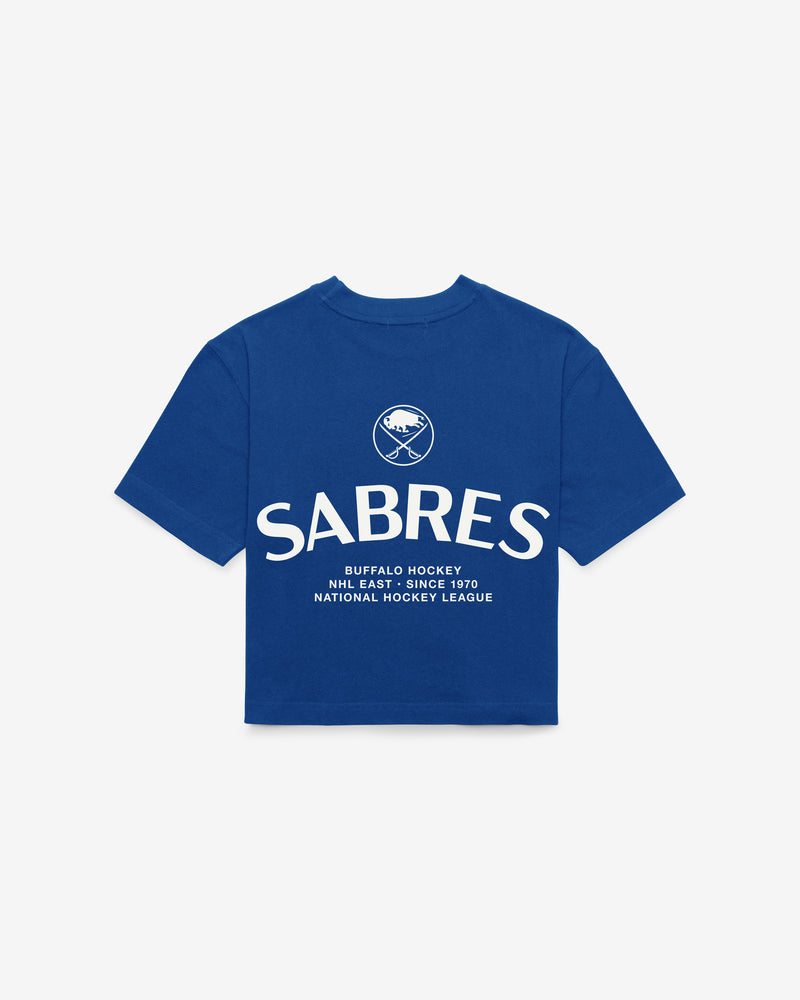 BUFFALO SABRES HADRIAN '47 FOUNDATION CROP TEE WOMENS