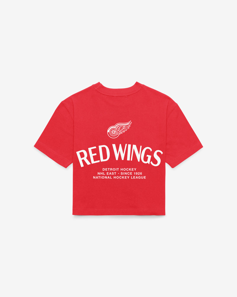 DETROIT RED WINGS HADRIAN '47 FOUNDATION CROP TEE WOMENS
