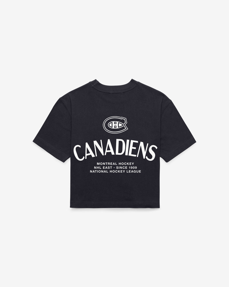 MONTREAL CANADIENS HADRIAN '47 FOUNDATION CROP TEE WOMENS