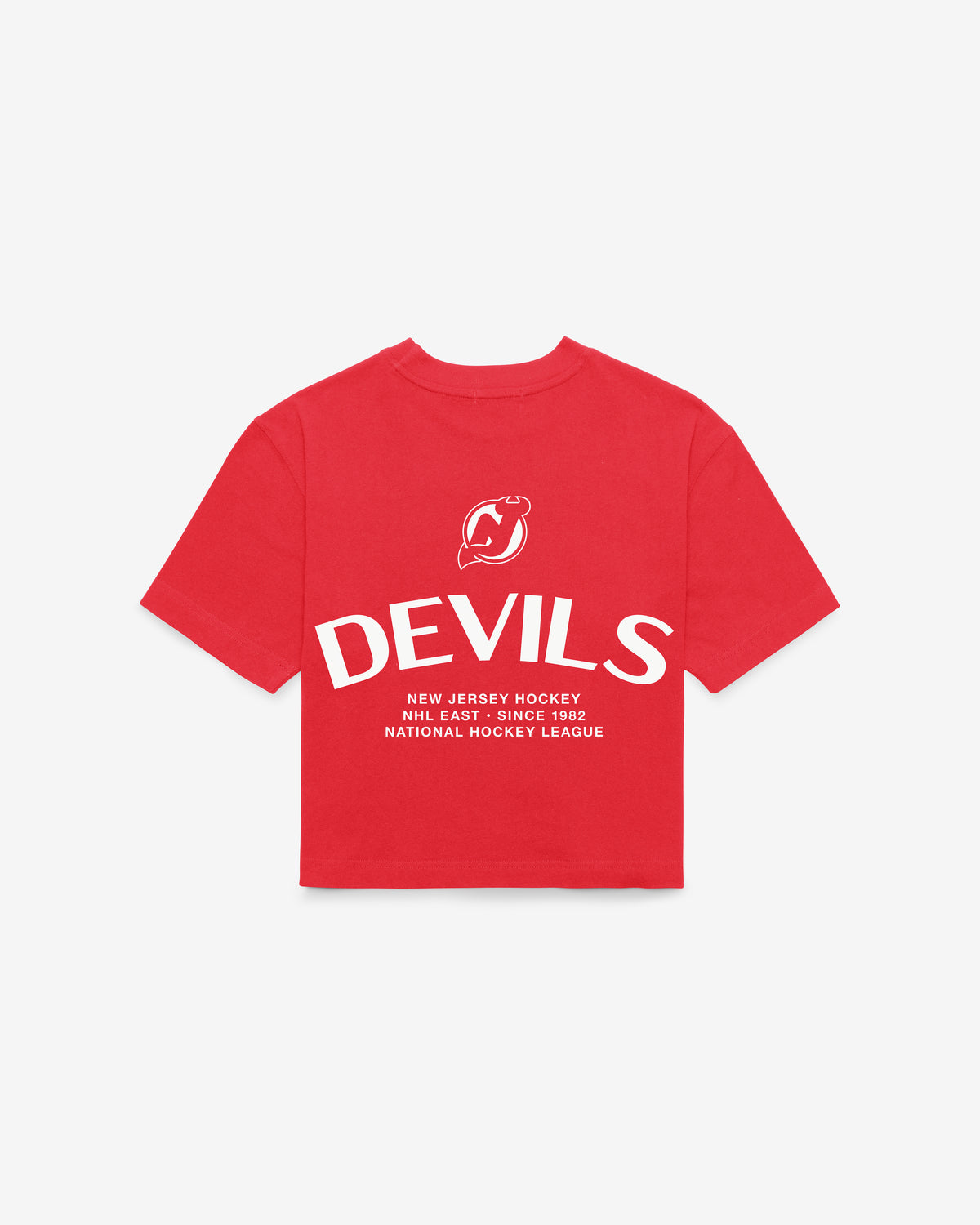 NEW JERSEY DEVILS HADRIAN '47 FOUNDATION CROP TEE WOMENS